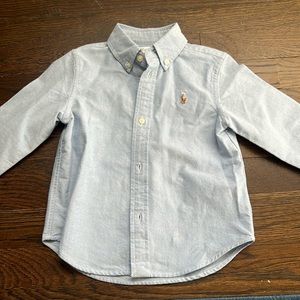 Ralph Lauren cotton chambray button down - 24 month